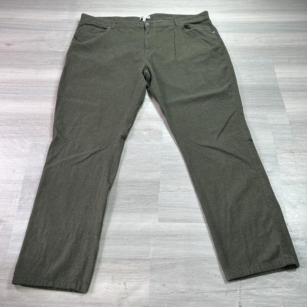 Peter Millar‎ Jeans Mens 44x31 Green Straight Leg Stretch Denim Pants Casual